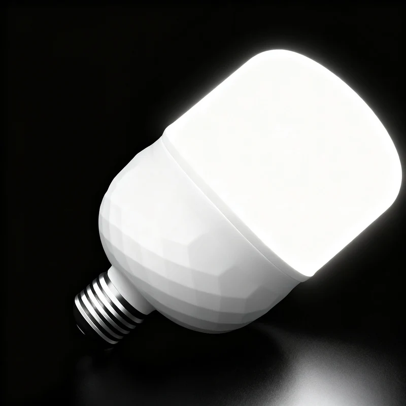 LED-Glühbirne E27, energiesparend, Weiß