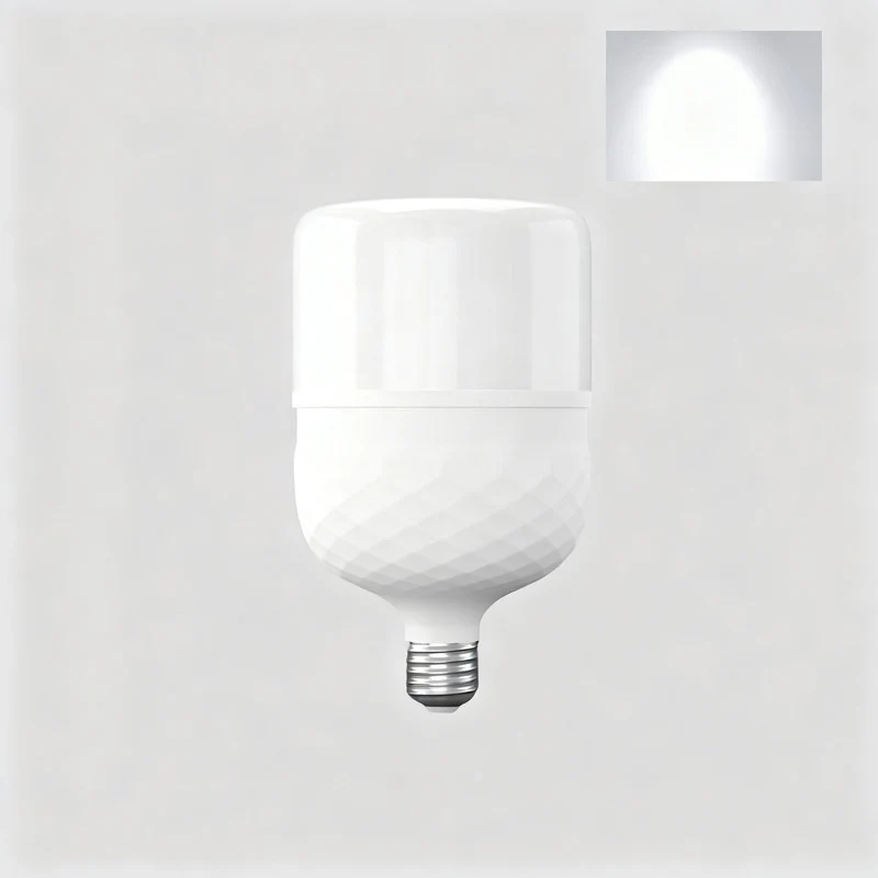 LED-Glühbirne E27, energiesparend, Weiß