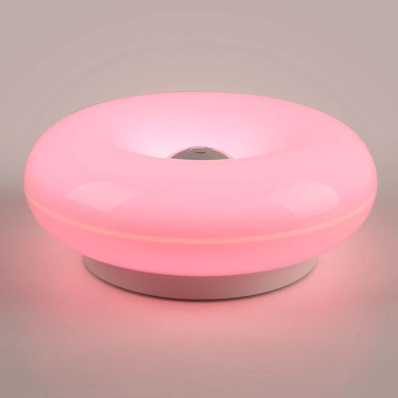 Donut-Tischleuchte mit Touchschalter