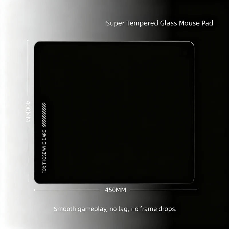 Gehärtetes Glaskissen für Gaming-Maus