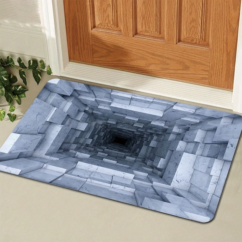 Badezimmermatte aus Kieselgur mit 3D-Muster