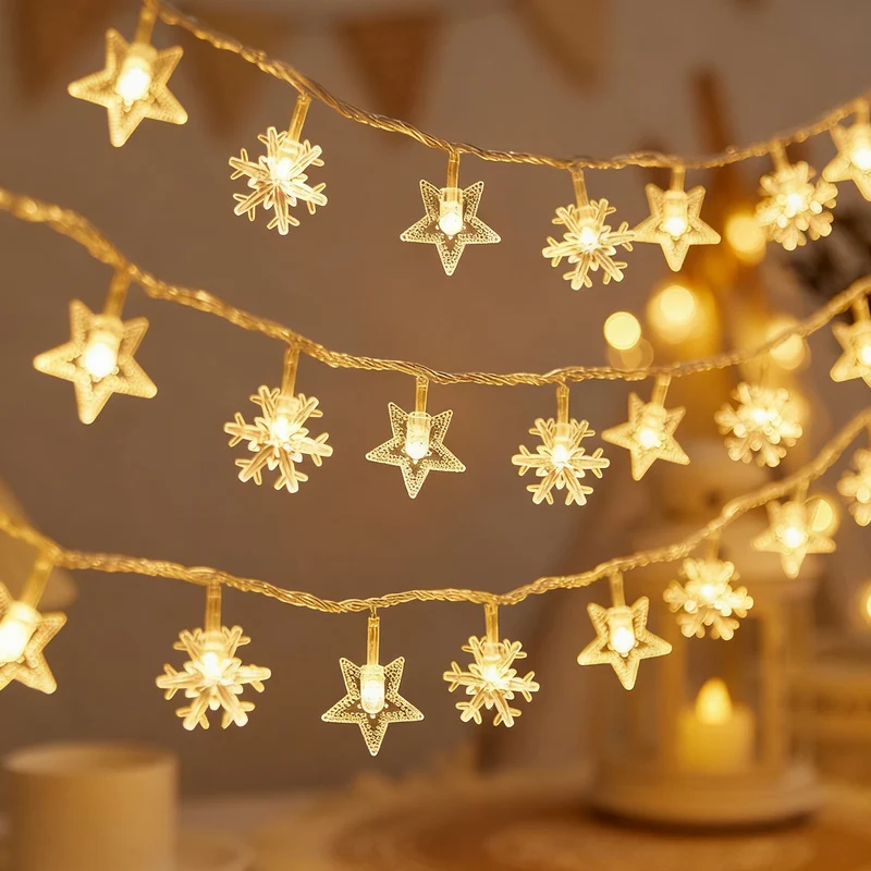 Solar-Lichterkette mit verschiedenen Motiven