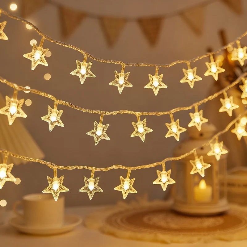 Solar-Lichterkette mit verschiedenen Motiven
