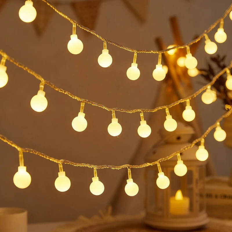 Solar-Lichterkette mit verschiedenen Motiven
