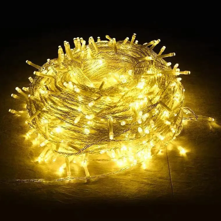 LED-Lichterkette mit acht Blinkeffekten, 10–50 m