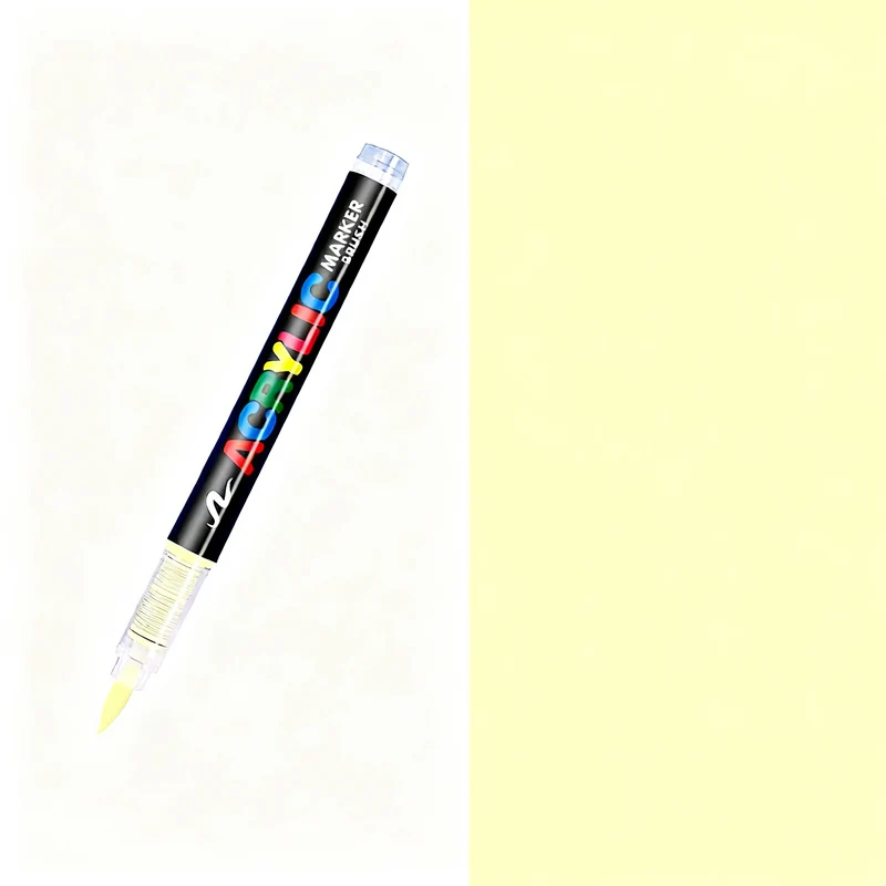 Acrylmarker-Set, 12–168 Farben, direkt befüllt