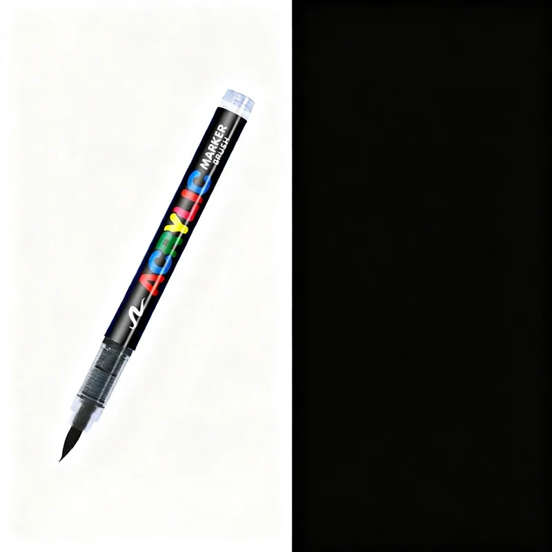 Acrylmarker-Set, 12–168 Farben, direkt befüllt