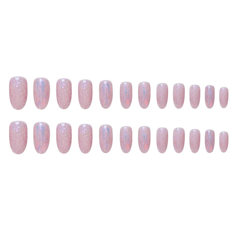 Funkelndes Glitzer Press-On Nagelset Karnz 1790727491