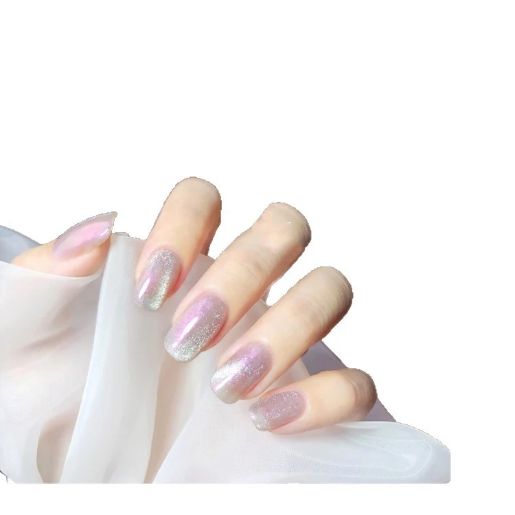 Schimmerndes Press-On Nagelset Karnz