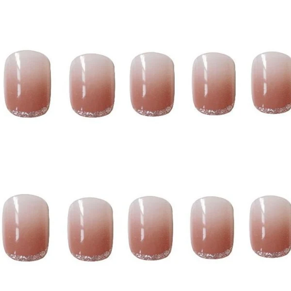 Ombre Gradient Press-On Nail Art Karnz