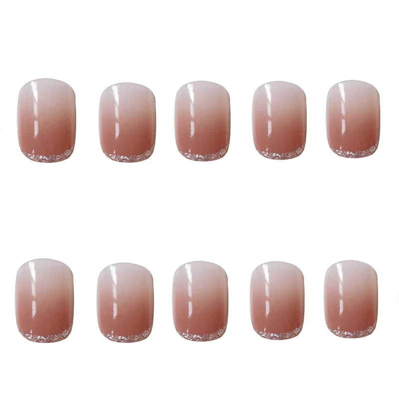 Ombre Gradient Press-On Nail Art Karnz