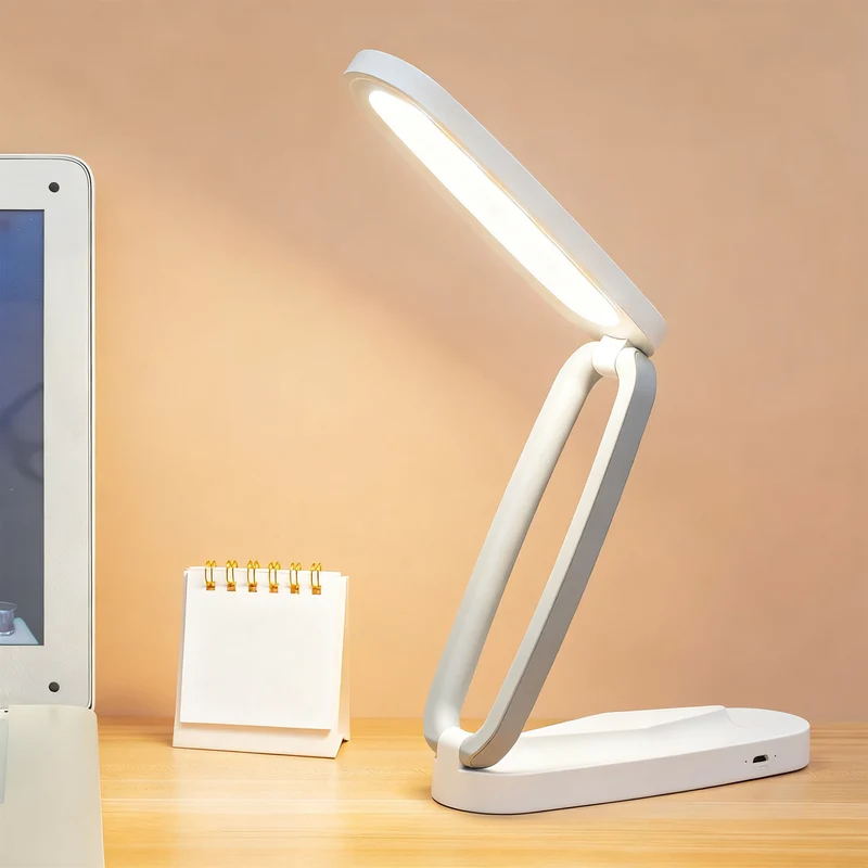Faltbare LED-Schreibtischlampe mit Farbwahl