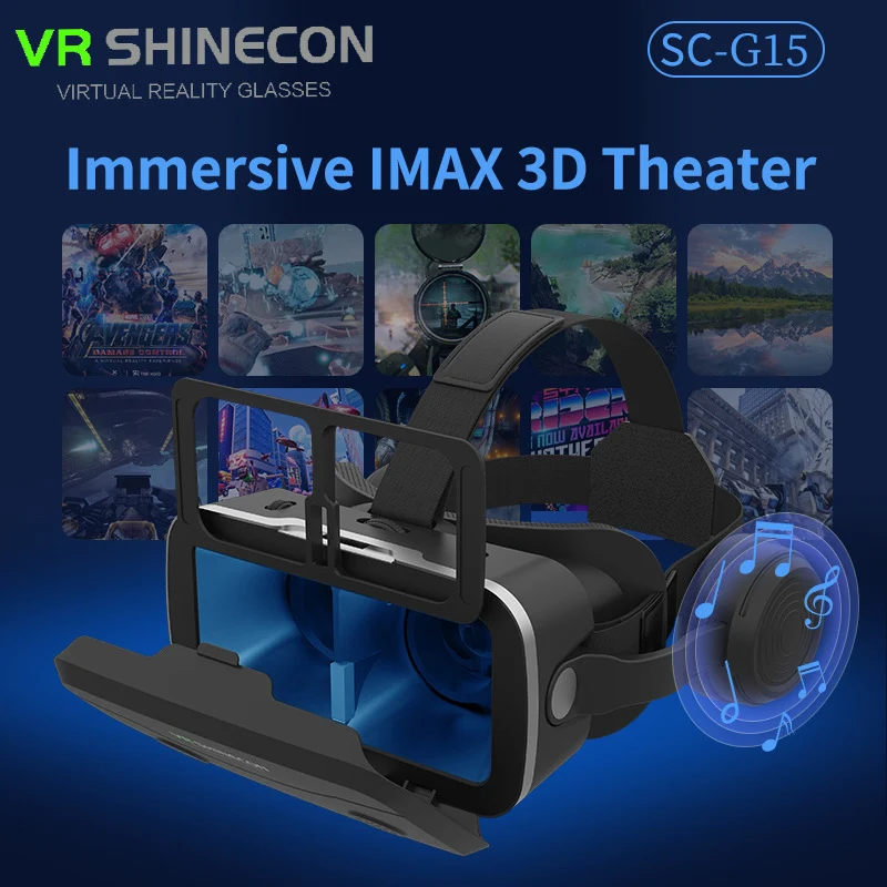 VR-Brille für Smartphone-Spiele und Videos