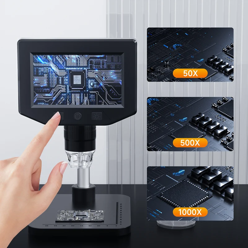 Digitalmikroskop, 1600-fache Vergrößerung, USB-Betrieb