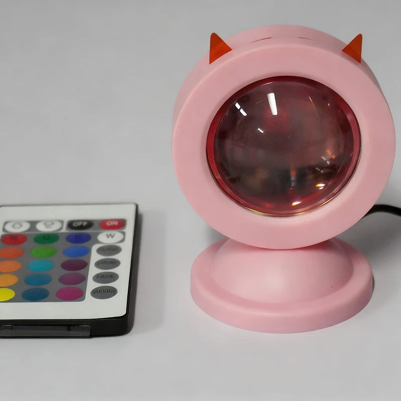 RGB-Sonnenuntergangslampe mit Farbwechsel