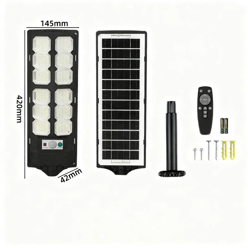 Solar-Wegleuchte mit Bewegungsmelder, LED, 260×140 mm