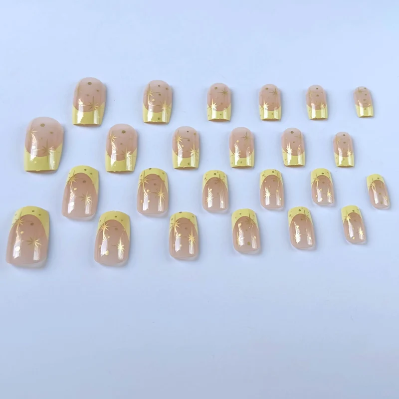Luxus Druck-On Nagelkunst Set Karnz