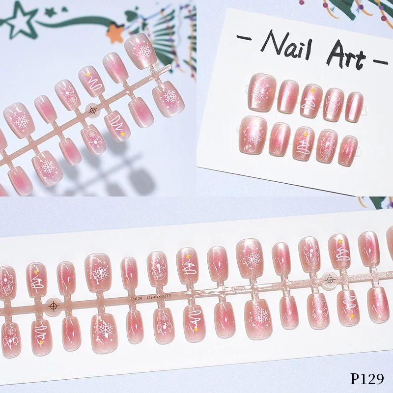 Urlaubs-Themen Press-On Nagelkunstset Karnz