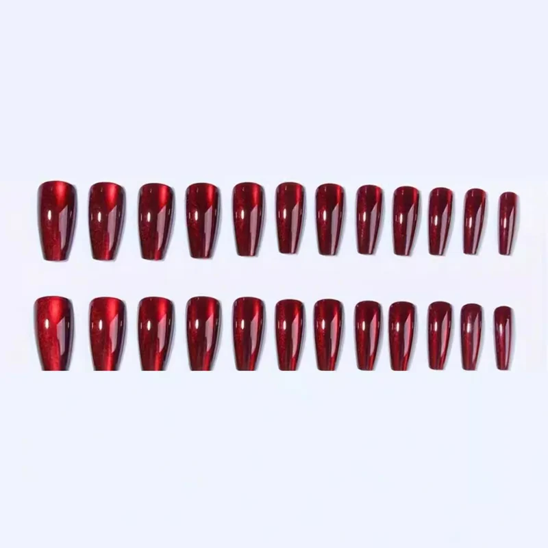 Glänzendes Press-On-Nagelset mit elegantem Finish Karnz