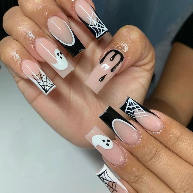 Urlaubs-Themen Press-On Nail Art Karnz
