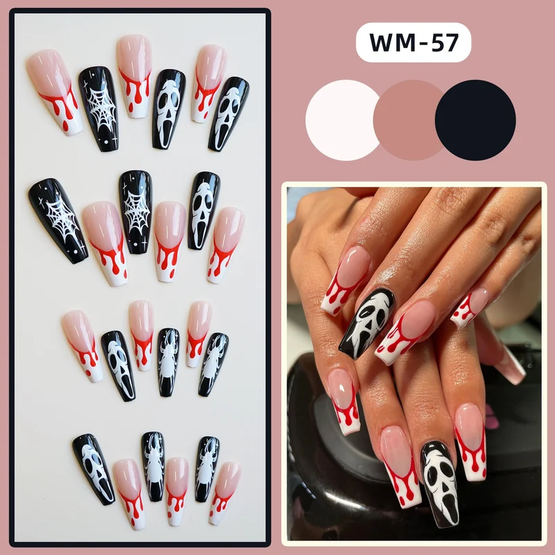 Urlaubs-Themen Press-On Nail Art Karnz