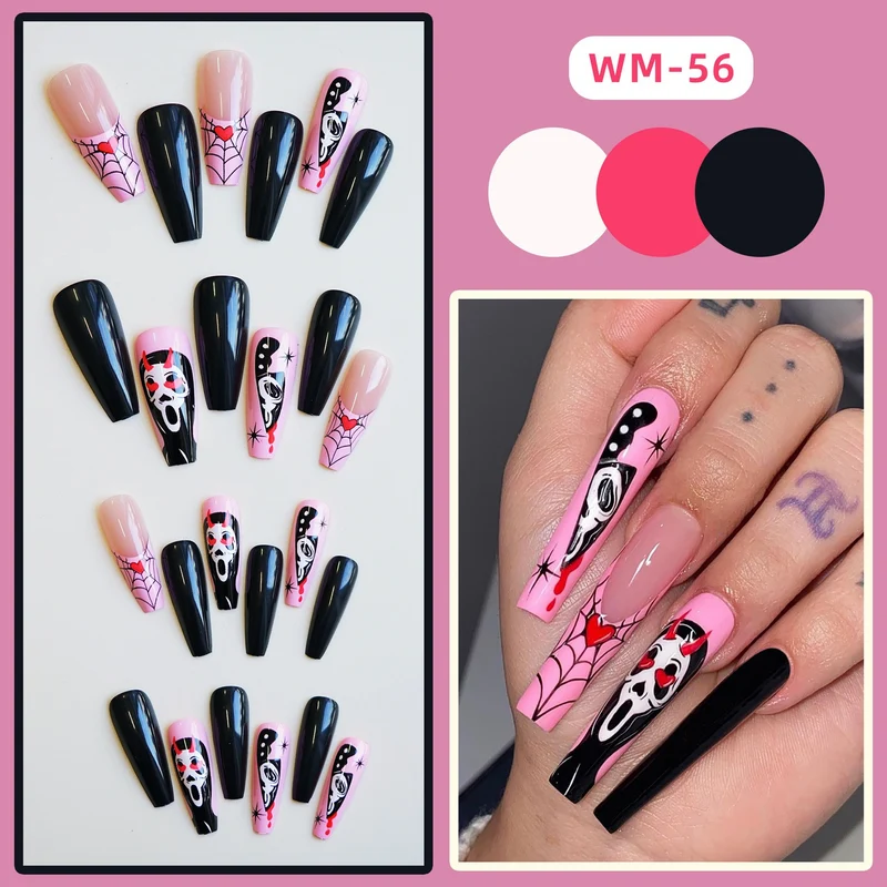 Urlaubs-Themen Press-On Nail Art Karnz