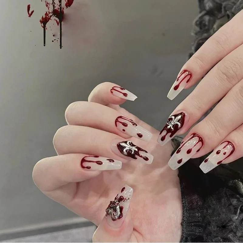 Urlaubs-Themen Press-On Nail Art Karnz