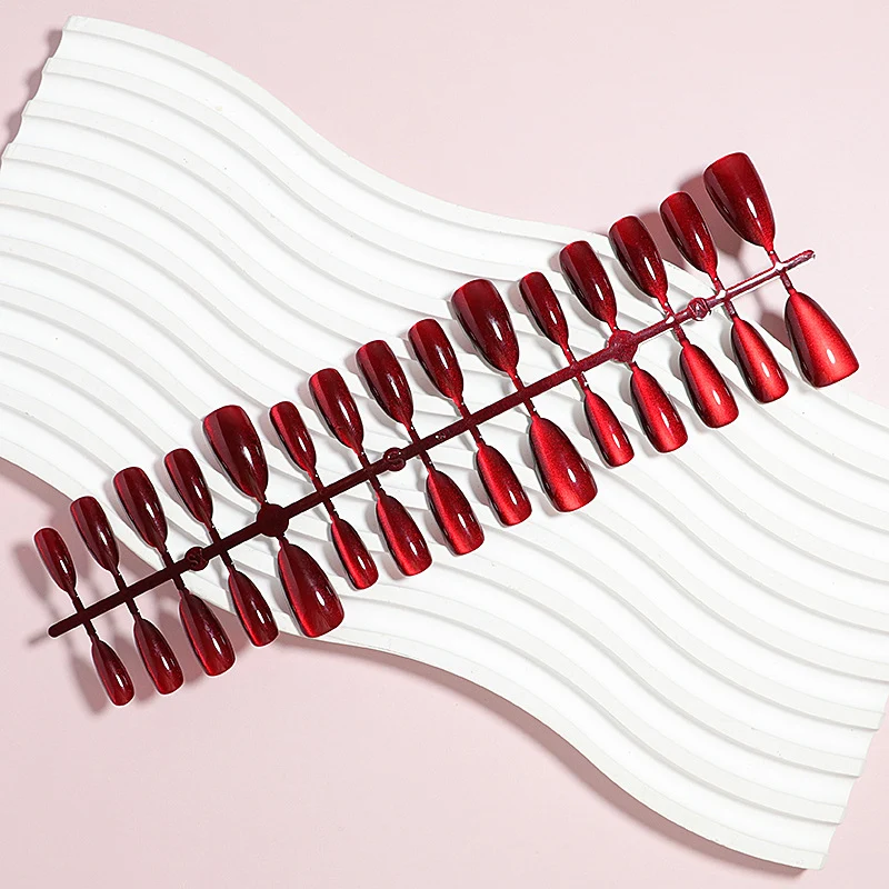 High-Shine Glossy Press-On Nail Set Karnz
