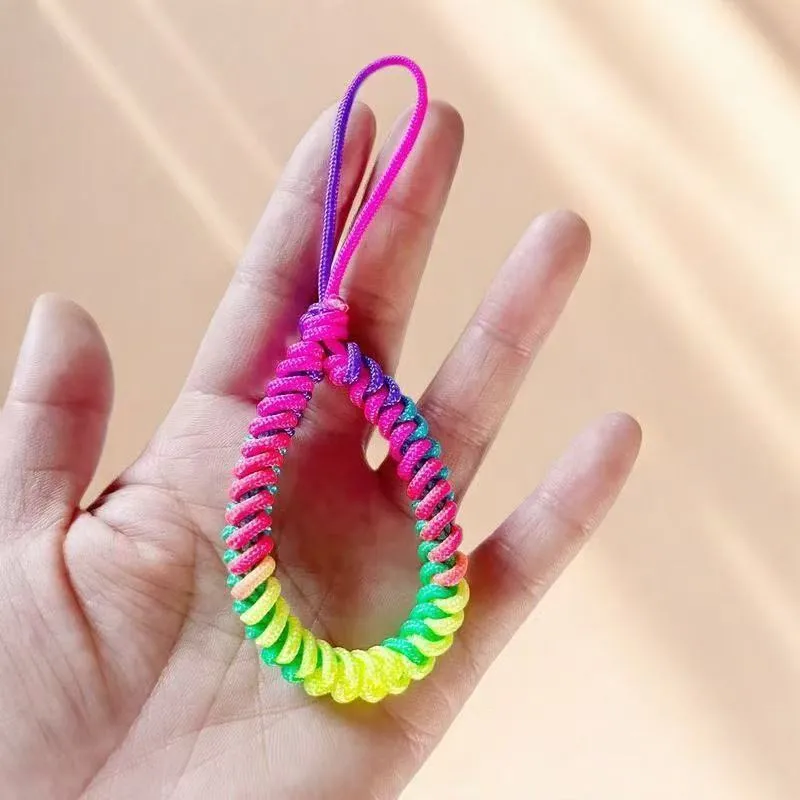 Bunter Spiral Schlüsselanhänger Karnz