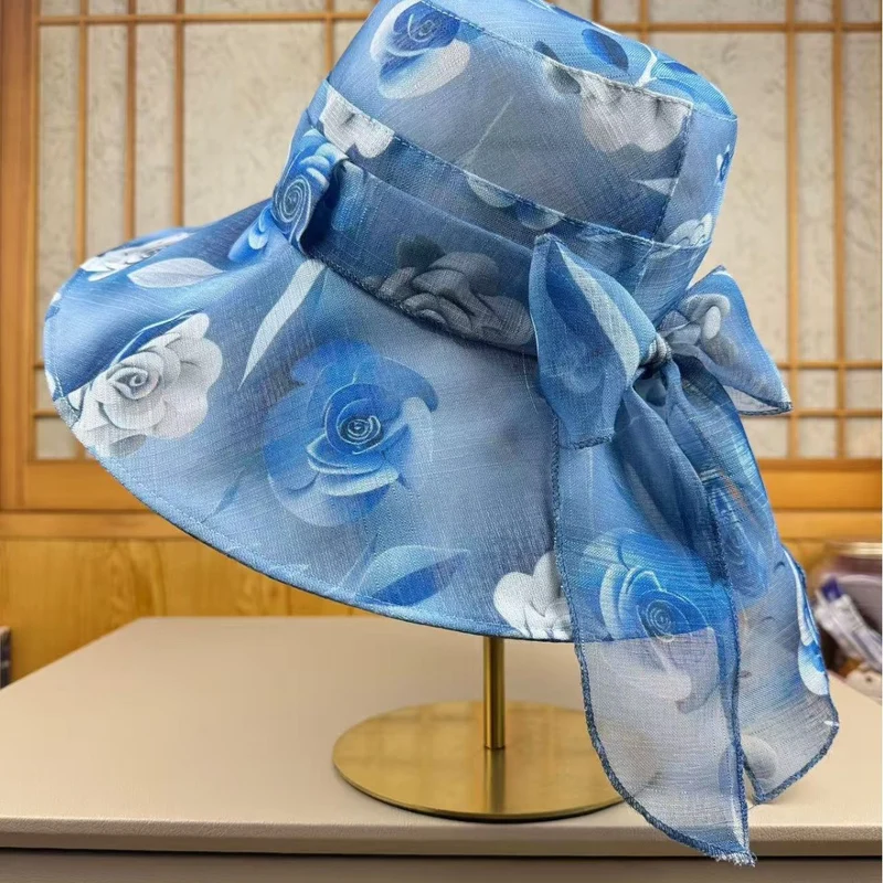 Breiter Rand Floral Sonnenhut Karnz