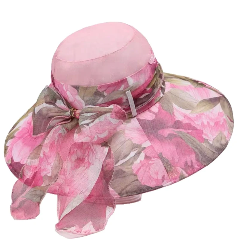 Breiter Rand Floral Sonnenhut Karnz