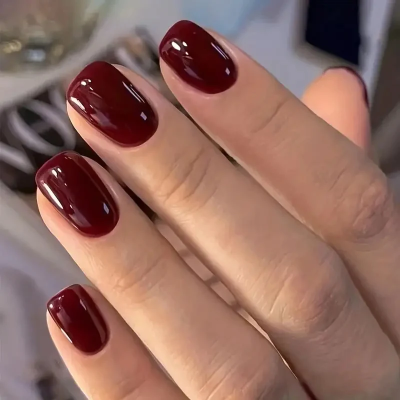 Glossy Press-On Nail Set Karnz