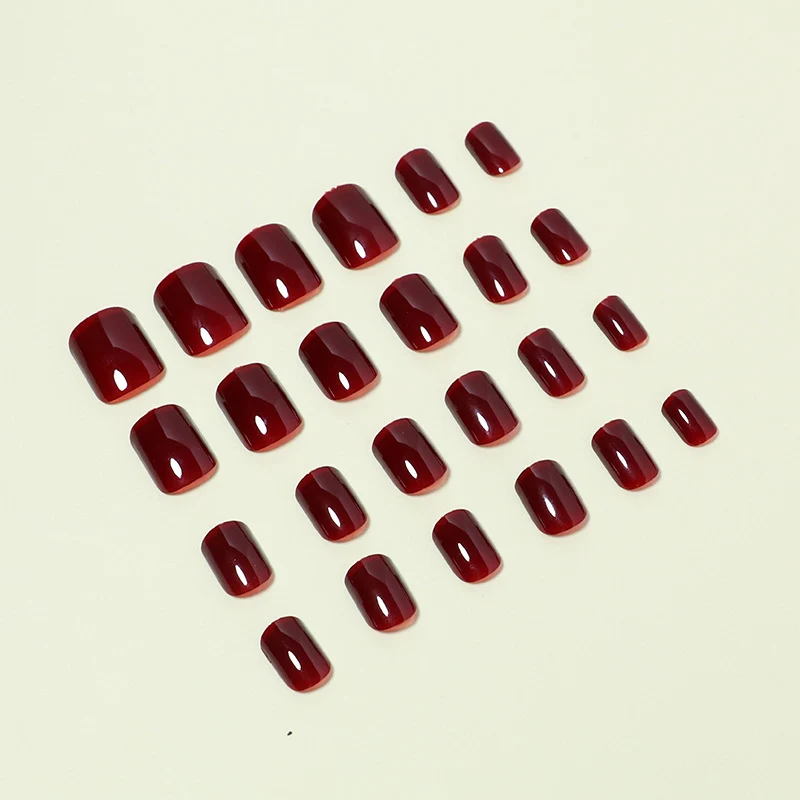 Glossy Press-On Nail Set Karnz