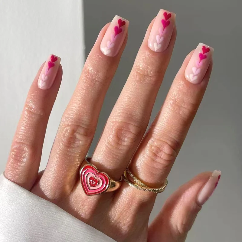 Herz-Design Press-On Nail Set Karnz