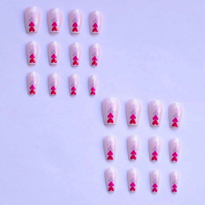 Herz-Design Press-On Nail Set Karnz