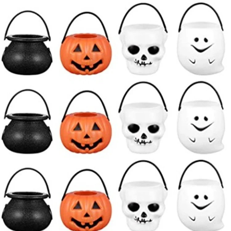 Halloween-Themen Trick-or-Treat Candy Eimer Karnz