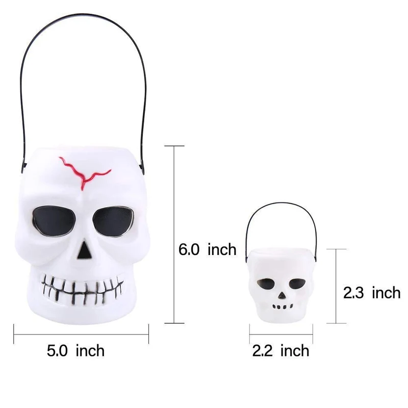 Halloween-Themen Trick-or-Treat Candy Eimer Karnz