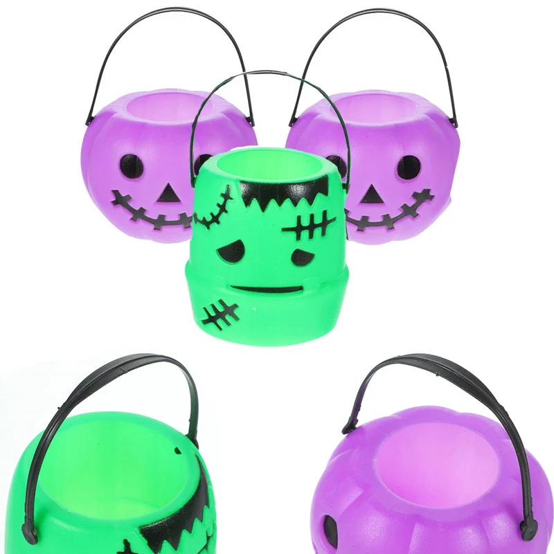 Halloween-Themen Trick-or-Treat Candy Eimer Karnz