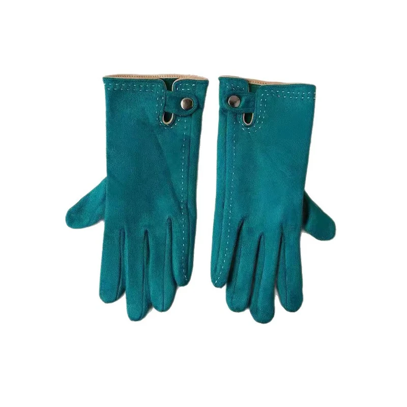 Touchscreen-kompatible weiche Lederhandschuhe Karnz