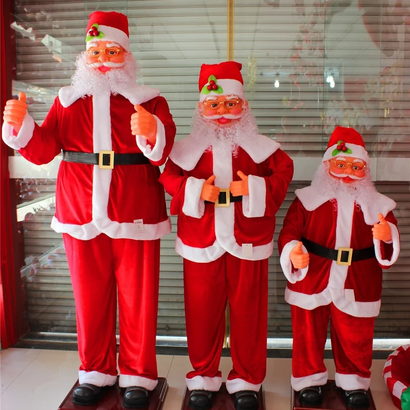 Dekorative Santa Claus Figuren Karnz