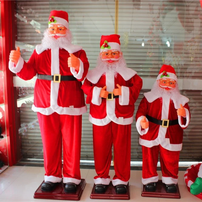 Dekorative Santa Claus Figuren Karnz