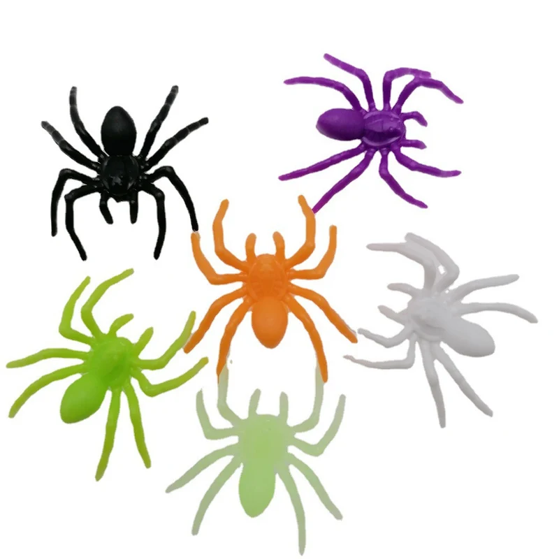Realistische Halloween-Spinnen-Requisiten Karnz
