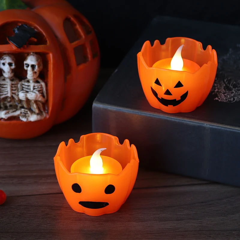 Halloween Kürbis Kerzenhalter Karnz