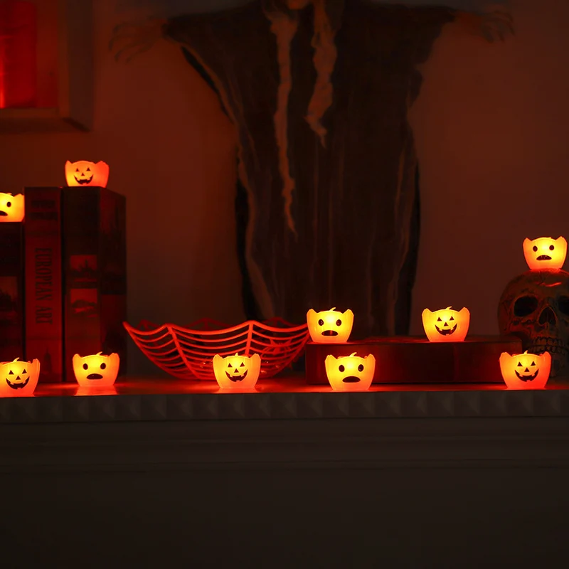 Halloween Kürbis Kerzenhalter Karnz