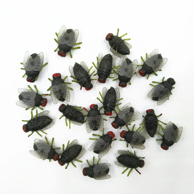 Realistische dekorative Insektenfiguren Karnz