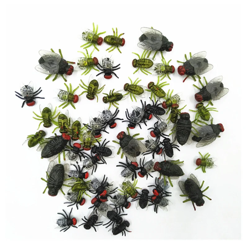 Realistische dekorative Insektenfiguren Karnz
