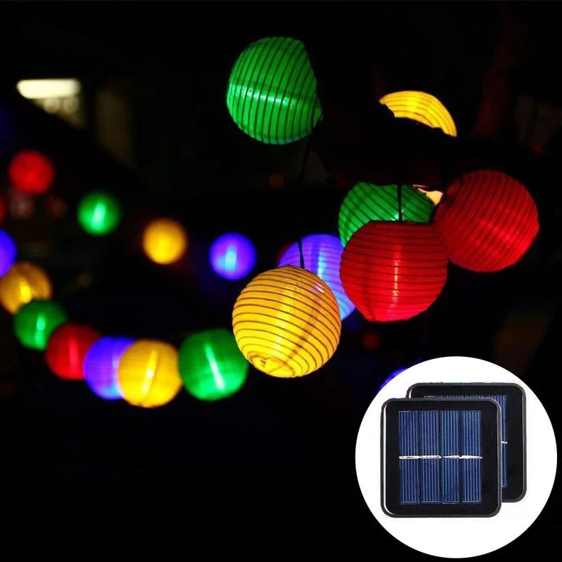 Dekorative LED Laternen Lichterkette Karnz