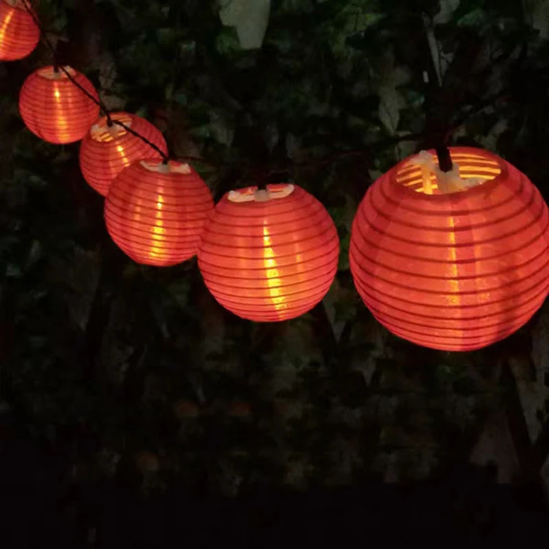 Dekorative LED Laternen Lichterkette Karnz