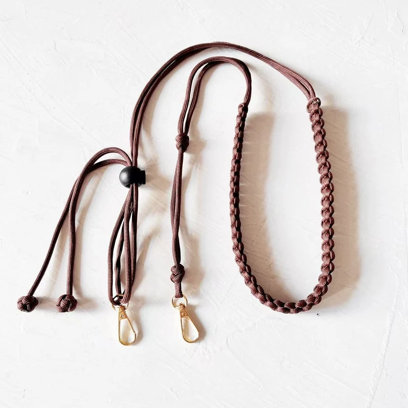 Verstellbare geflochtene Utility-Lanyard Karnz