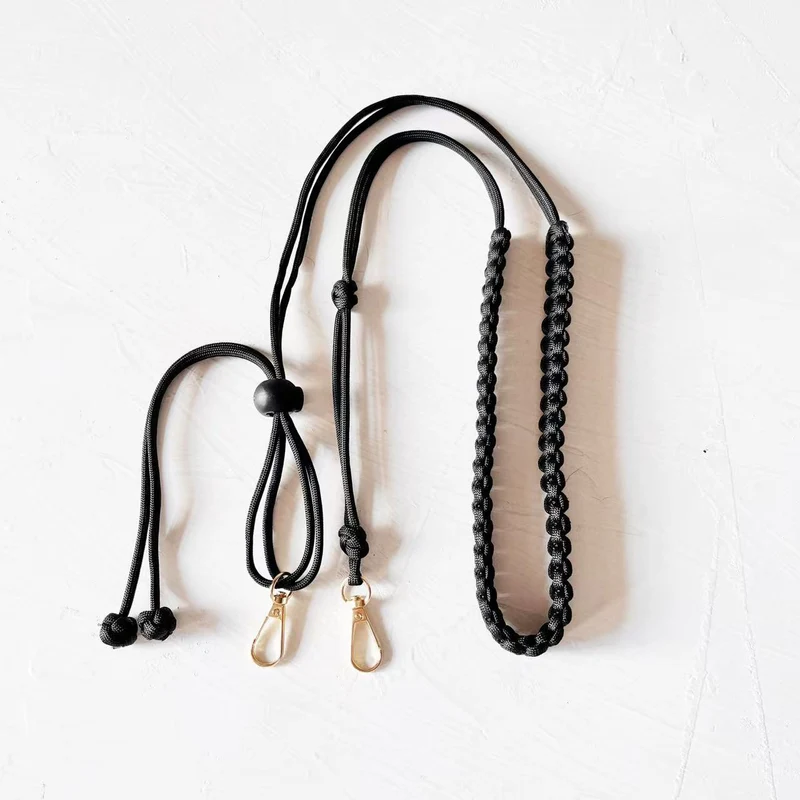 Verstellbare geflochtene Utility-Lanyard Karnz